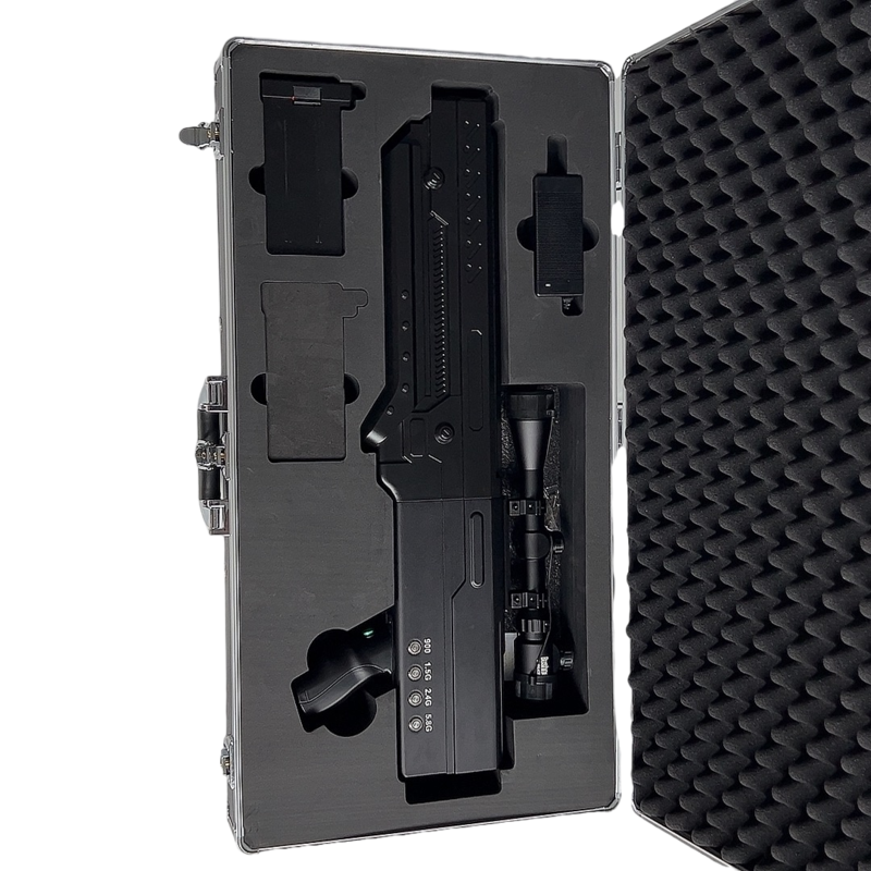  宁南手持便携式枪型低空防御反制四通道B型