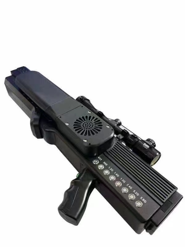  宁南手持便携式枪型低空防御反制八通道